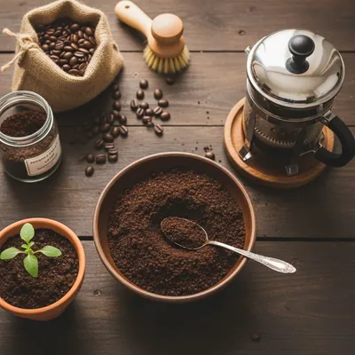 Image de couverture : Marc de café : 10 utilisations malines à la maison et au jardin